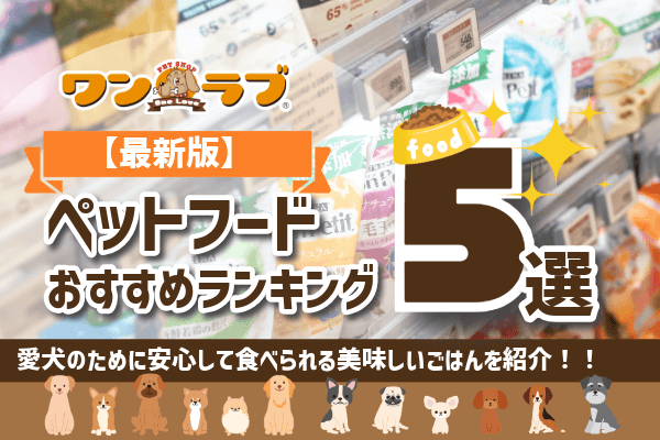 ドッグフードおすすめランキング7選！安心して食べられる愛犬の餌を紹介